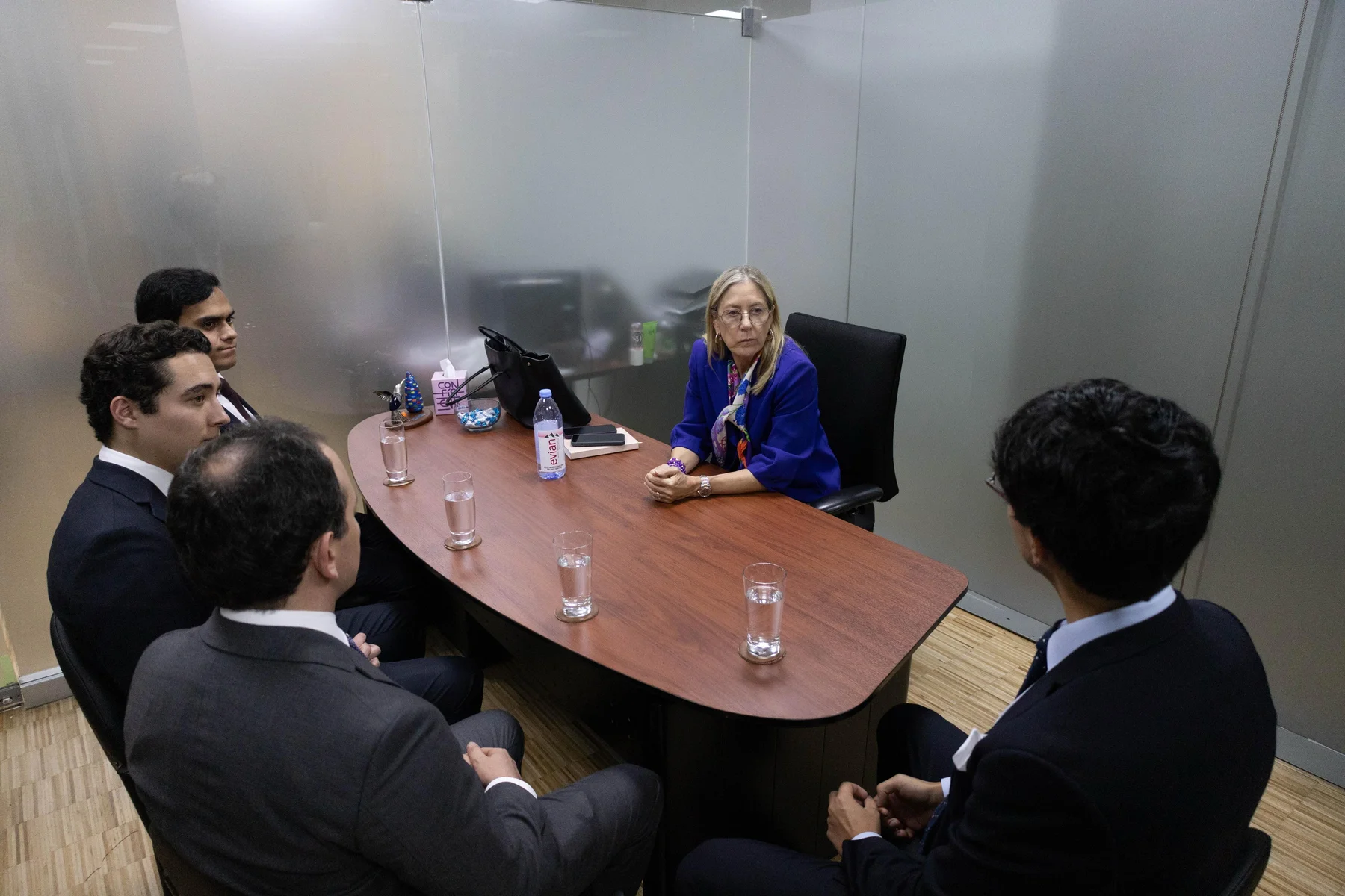 Encuentro de intercambio sobre el proyecto de concurso preventivo, fotografía facilitada por el IEDE